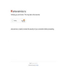 Скриншот главной страницы сайта ama-service.ru