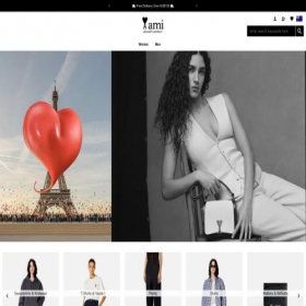 Скриншот главной страницы сайта amiparisaustralia.com.au