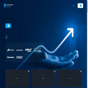 Скриншот главной страницы сайта amitellcapltd.com
