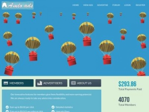 Скриншот главной страницы сайта amloads.com