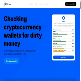 Скриншот главной страницы сайта amlrating.pro