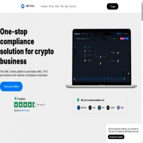 Скриншот главной страницы сайта amlsafer.com