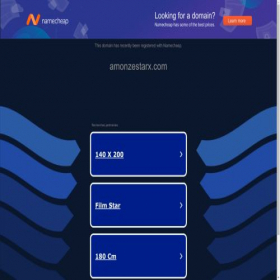 Скриншот главной страницы сайта amonzestarx.com