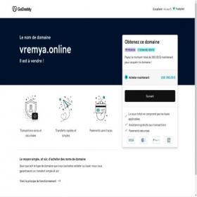 Скриншот главной страницы сайта amst.vremya.online