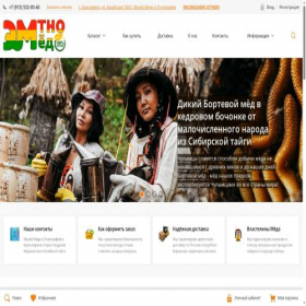Скриншот главной страницы сайта andreymedonos.ru