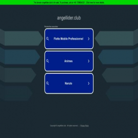 Скриншот главной страницы сайта angellider.club