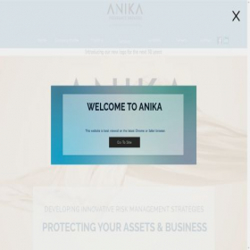 Скриншот главной страницы сайта anika.com.my