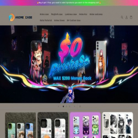 Скриншот главной страницы сайта anime-case.com