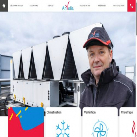 Скриншот главной страницы сайта anvolia.com