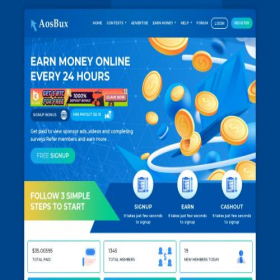 Скриншот главной страницы сайта aosbux.co.uk