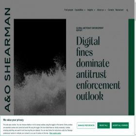 Скриншот главной страницы сайта aoshearman.com