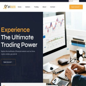 Скриншот главной страницы сайта ap4traders.com