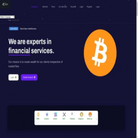 Скриншот главной страницы сайта apex.metalfuturesx.cloud
