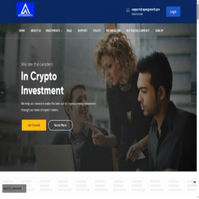 Скриншот главной страницы сайта apexgrowth.pro