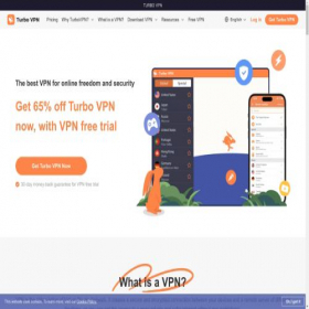 Скриншот главной страницы сайта api.turbovpn.co
