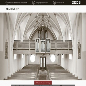 Скриншот главной страницы сайта apitestlife.com