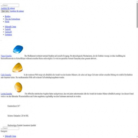 Скриншот главной страницы сайта apothekemanner.de