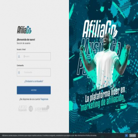 Скриншот главной страницы сайта app.afiliago.com