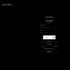 Скриншот главной страницы сайта app.aigaea.net