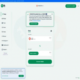 Скриншот главной страницы сайта app.elk.finance