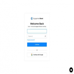 Скриншот главной страницы сайта app.engagementboost.com