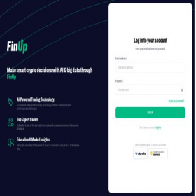 Скриншот главной страницы сайта app.finup.ai