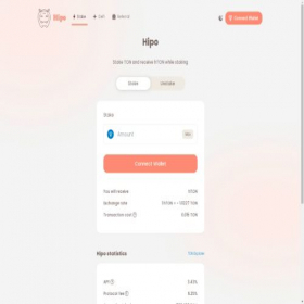 Скриншот главной страницы сайта app.hipo.finance