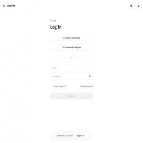 Скриншот главной страницы сайта app.linkpay.io