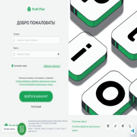 Скриншот главной страницы сайта app.ppilot.pro