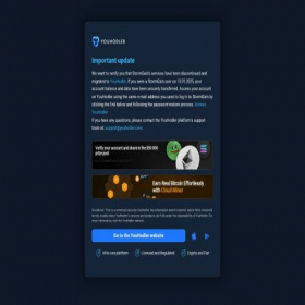 Скриншот главной страницы сайта app.stormgain.com