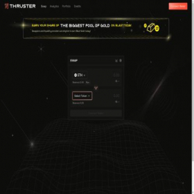Скриншот главной страницы сайта app.thruster.mom