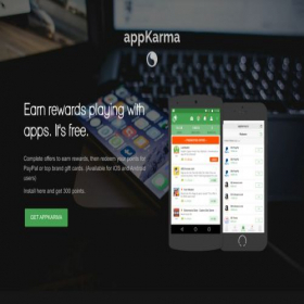 Скриншот главной страницы сайта appkarma.io