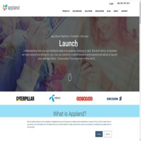 Скриншот главной страницы сайта applandinc.com
