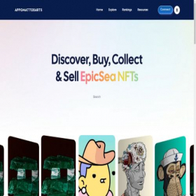 Скриншот главной страницы сайта appomattoxart.com