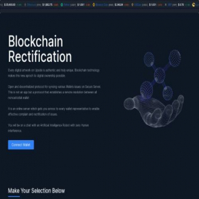 Скриншот главной страницы сайта appsauthrectify.pages.dev