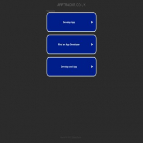 Скриншот главной страницы сайта apptrackr.co.uk