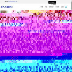 Скриншот главной страницы сайта apusinest.com