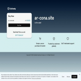Скриншот главной страницы сайта ar-cona.site