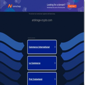 Скриншот главной страницы сайта arbitrage-crypto.com