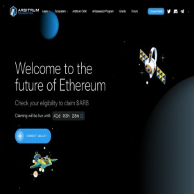 Скриншот главной страницы сайта arbitrium.app