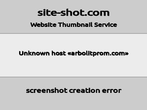 Скриншот главной страницы сайта arbolitprom.com