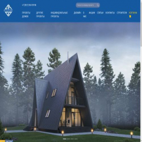 Скриншот главной страницы сайта argo-project.spb.ru