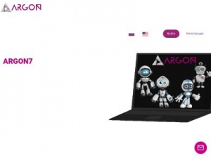 Скриншот главной страницы сайта argon7.biz