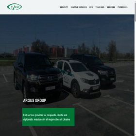 Скриншот главной страницы сайта argus.ua