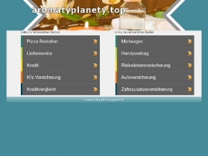 Скриншот главной страницы сайта aromatyplanety.top