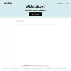 Скриншот главной страницы сайта articlestats.com