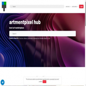 Скриншот главной страницы сайта artmentpixelhubs.pro
