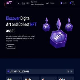 Скриншот главной страницы сайта artprocollect.com