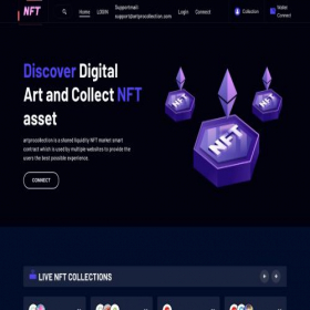 Скриншот главной страницы сайта artprocollection.com