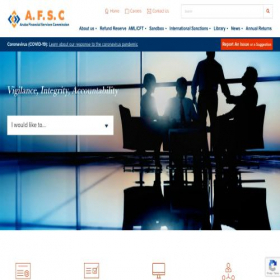 Скриншот главной страницы сайта arubafsc.com